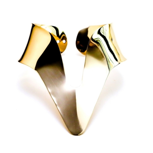 Sterling Silver or brass choker collar necklace … - Picture 5 of 7